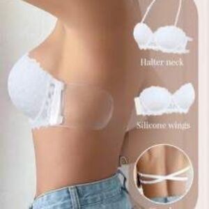 Sexy Lingerie Bra Small Bust, Push Up Invisible Backless Sexy Lingerie Bralette